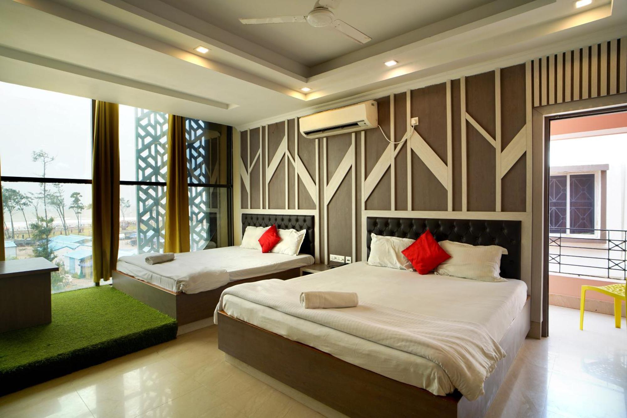 Royal Sea View !! Beach Front With Free Wifi !! Digha  Kültér fotó